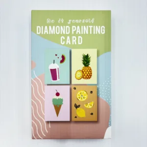 Diamond Painting Cards – Sweet & Fruity Card Craft Kit for Kids