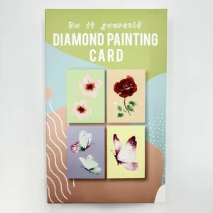 Diamond Painting Card – Blooming Flower Card Craft Kit for Kids