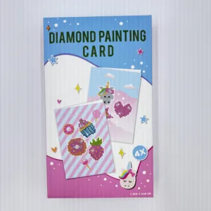 Diamond Painting Card – Magical Unicorn Card Craft Kit for Kids