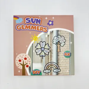 Sungemmers – Sparkling Window Art Craft Kit for Kids