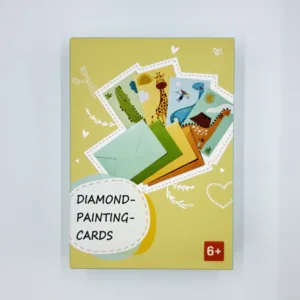 Diamond Painting Karten Tiere – Animal Friends Card Craft Kit for Kids