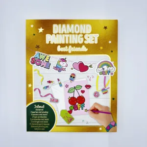 Diamond Painting Set BFF – Sparkling Friendship Craft Kit for Kids