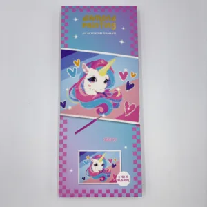 Diamond Painting Unicorn 30 x 40 cm – Enchanted Unicorn Wall Art Craft Kit