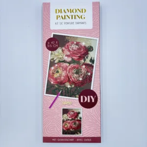 Diamond Painting Rose 30 x 40 cm – Timeless Rose Wall Art Craft Kit