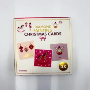 Diamond Painting Cards – Festive Christmas Card Craft Kit
