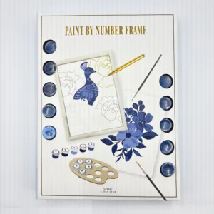 Paint by Number_Canvas Frame – Complete DIY Paint-by-Number Kit for Relaxing Creativity & Ready-to-Display Artwork