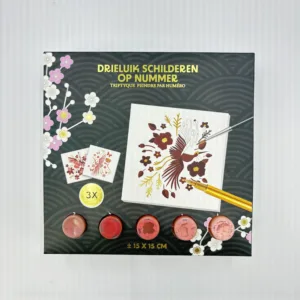 Painting on Canvas – Complete DIY Canvas Painting Kit for Mindful Creativity & Ready-to-Hang Décor