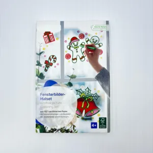 Window Decor Christmas – Relaxing DIY Christmas Window Art Kit for Festive Home Decoration