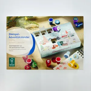 Christmas Advent Calendar with Stamps – Creative DIY Countdown Kit for Family Festive Traditions
